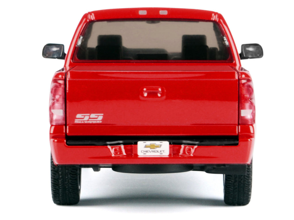 2006 Chevrolet Silverado SS Pickup Truck Red "Timeless Legends" Series 1/25 Diecast Model Car by Motormax-3