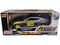 2017 Chevrolet Camaro ZL1 #90 Matt Gray with Yellow Stripes "GT Racing" Series 1/24 Diecast Model Car by Motormax-0