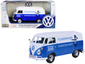 Volkswagen Type 2 (T1) Delivery Van Autohaus Sudekum "Kundendienst" Candy Blue and White 1/24 Diecast Model Car by Motormax-0