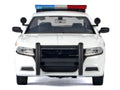 2023 Dodge Charger Pursuit Police Car "Royal Canadian Mounted Police (RCMP)" White with Flashing Light Bar and Front and Rear Lights and Sound 1/24 Diecast Model Car by Motormax-0