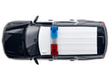 2025 Chevrolet Tahoe PPV "LAPD (Los Angeles Police Department)" Black and White with Flashing Light Bar and Front and Rear Lights and Sounds 1/24 Diecast Model Car by Motormax-0