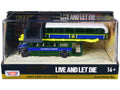 Double Decker Bus "San Monique Transport" "Hitting Bridge Scene" James Bond 007 "Live and Let Die" (1973) Movie with Display "James Bond Collection" Series Diecast Model by Motormax-0