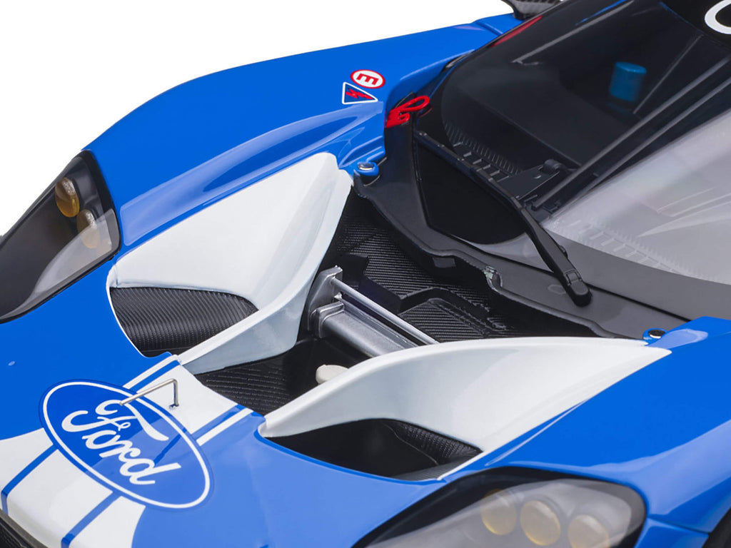 Ford GT #68 Sebastien Bourdais - Joey Hand - Dirk Muller 24H of Le Mans (2019) 1/18 Model Car by Autoart-2