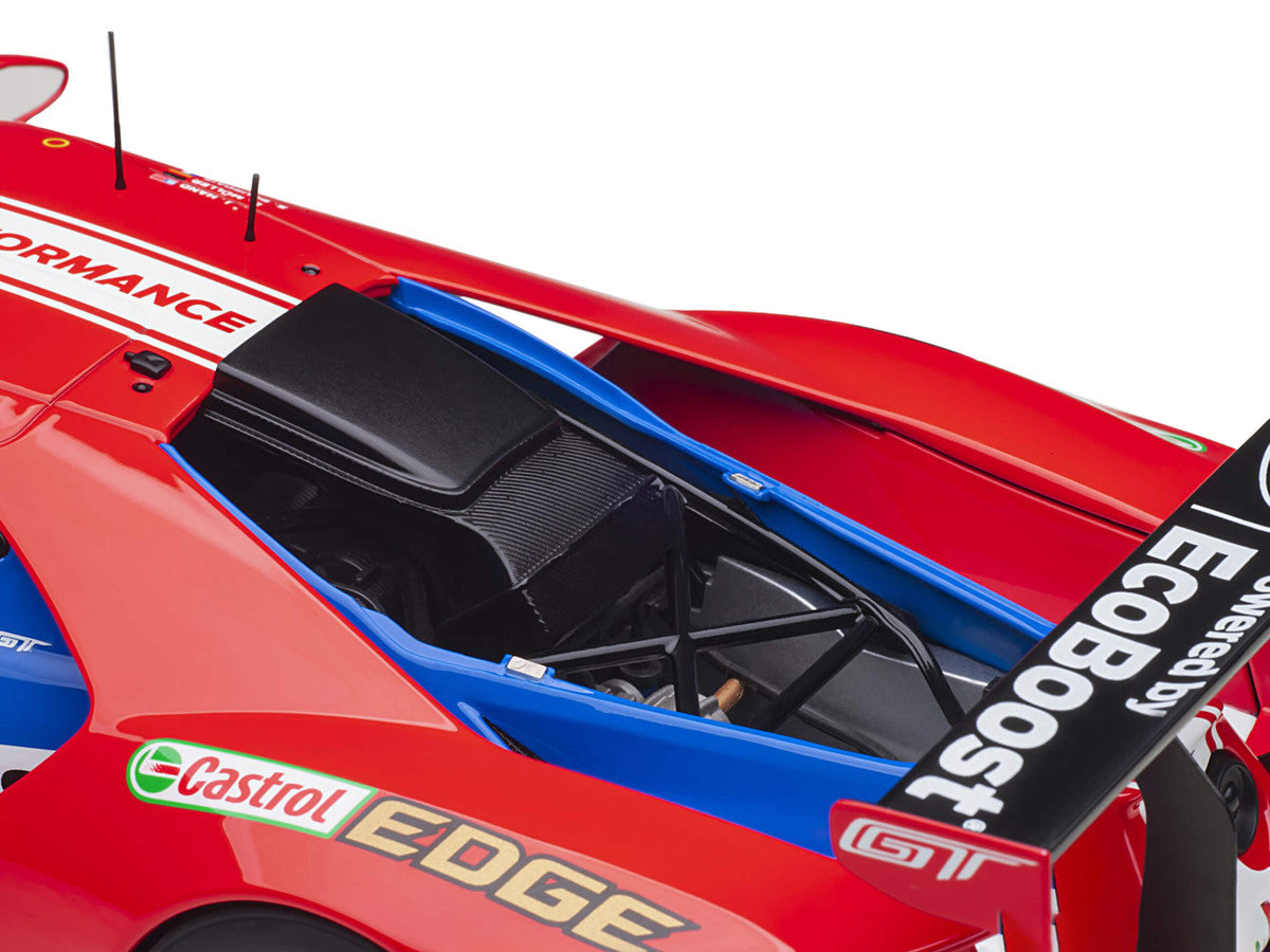 Ford GT #68 Sebastien Bourdais - Joey Hand - Dirk Muller 24H of Le Mans (2019) 1/18 Model Car by Autoart-3