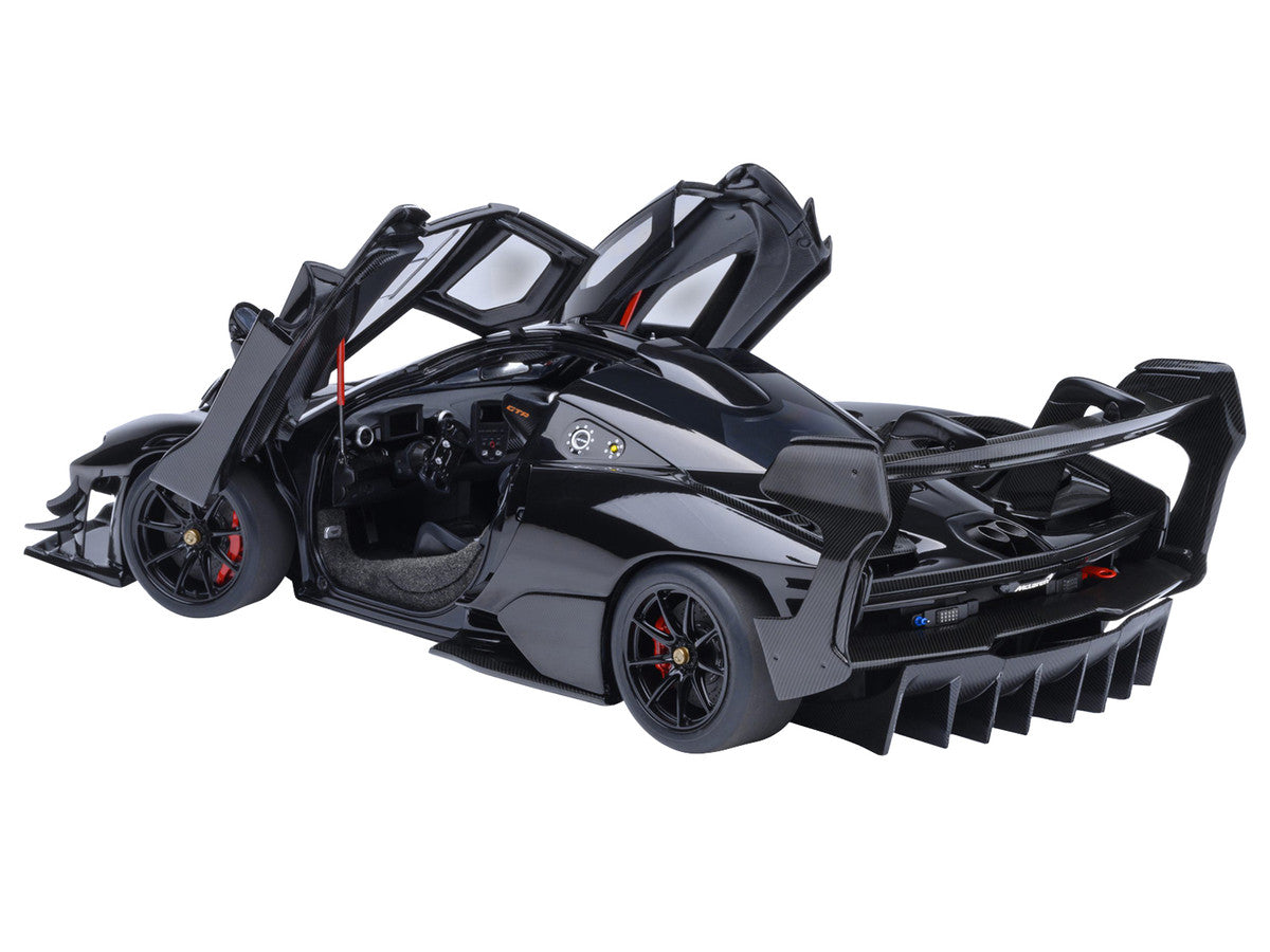 McLaren Senna GTR Onyx Black 1/18 Model Car by Autoart-1