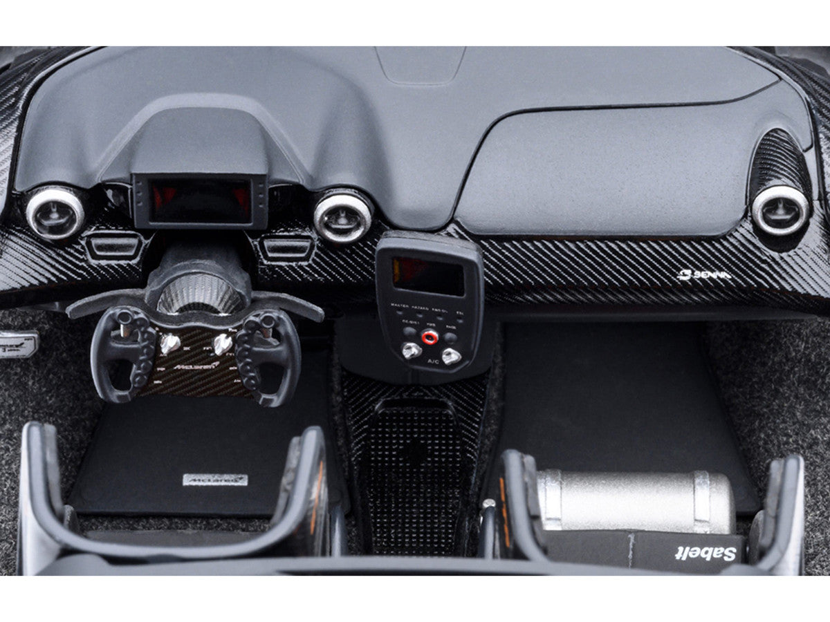 McLaren Senna GTR Orange with Black Top 1/18 Model Car by Autoart-2