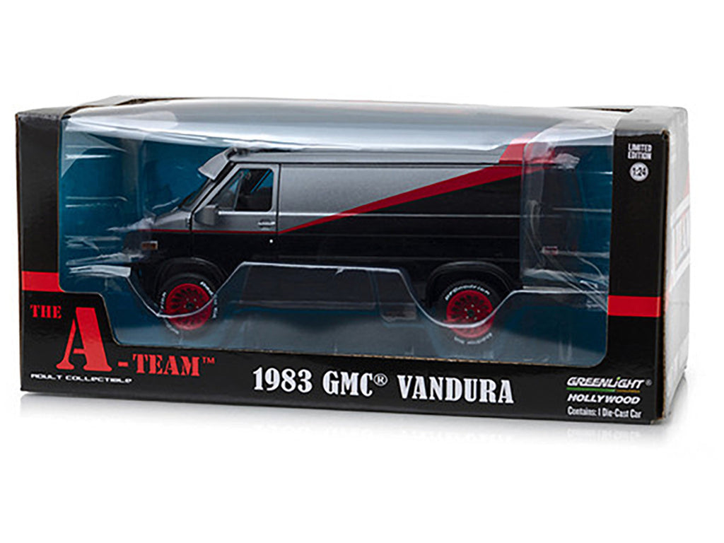 1983 GMC Vandura Van "The A-Team" (1983-1987) TV Series 1/24 Diecast Model Car by Greenlight-2
