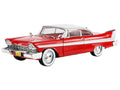 1958 Plymouth Fury Red with White Top and Red Interior "Hollywood Greatest Hits" Series 1/24 Diecast Model Car by Greenlight-0
