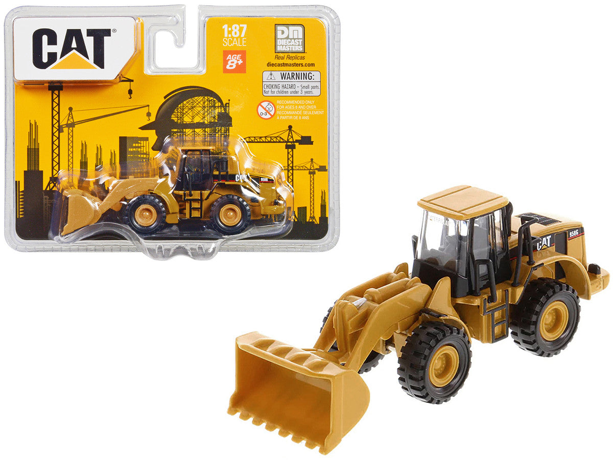 CAT Caterpillar 950G Series II Wheel Loader Yellow 1/87 (HO) Diecast Model by Diecast Masters-0