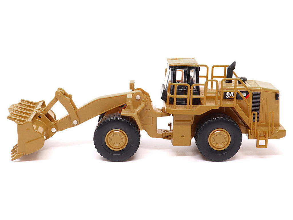 CAT Caterpillar 988H Wheel Loader Yellow 1/64 Diecast Model by Diecast Masters-0