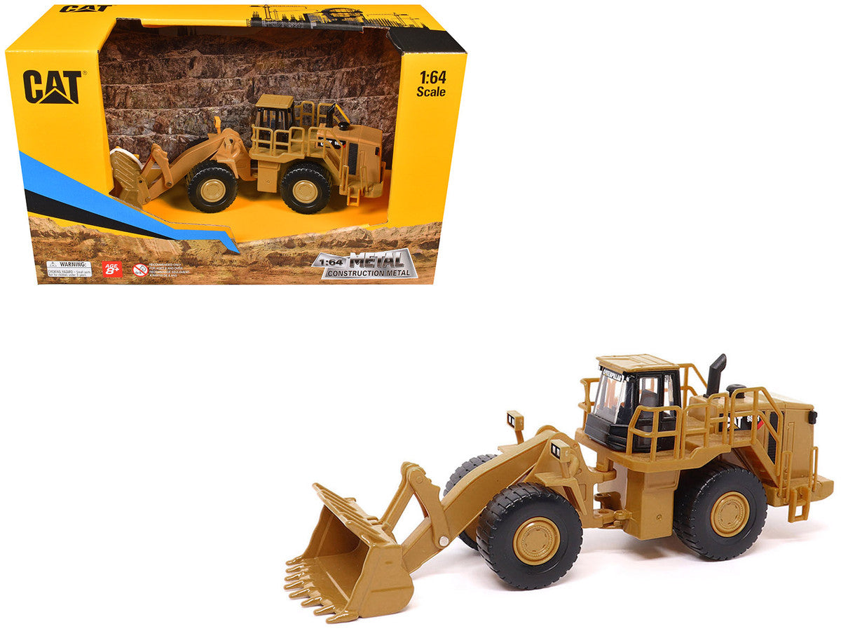CAT Caterpillar 988H Wheel Loader Yellow 1/64 Diecast Model by Diecast Masters-4