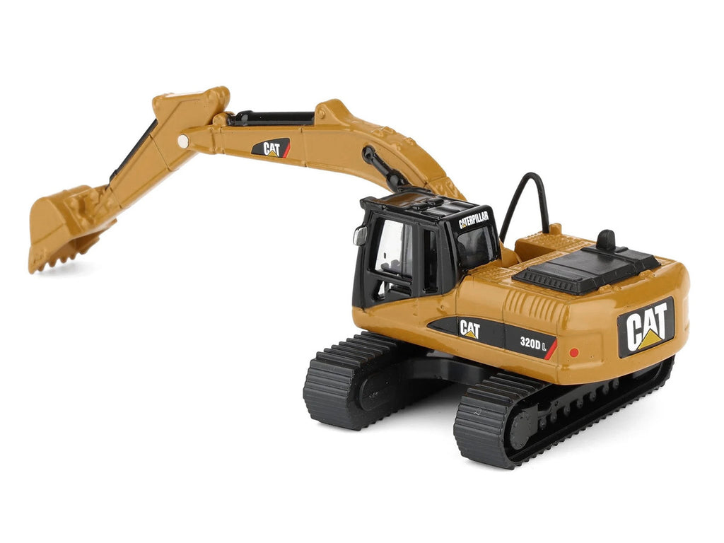 CAT Caterpillar 320D L Hydraulic Excavator Yellow 1/87 (HO) Diecast Model by Diecast Masters-0