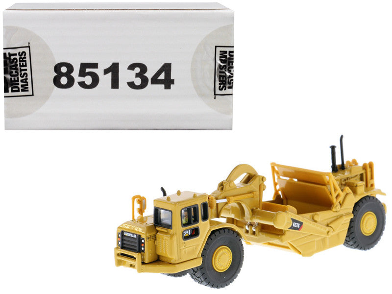 CAT Caterpillar 627G Wheeled Scraper Tractor with Operator "High Line" Series 1/87 (HO) Scale Diecast Model by Diecast Masters-0