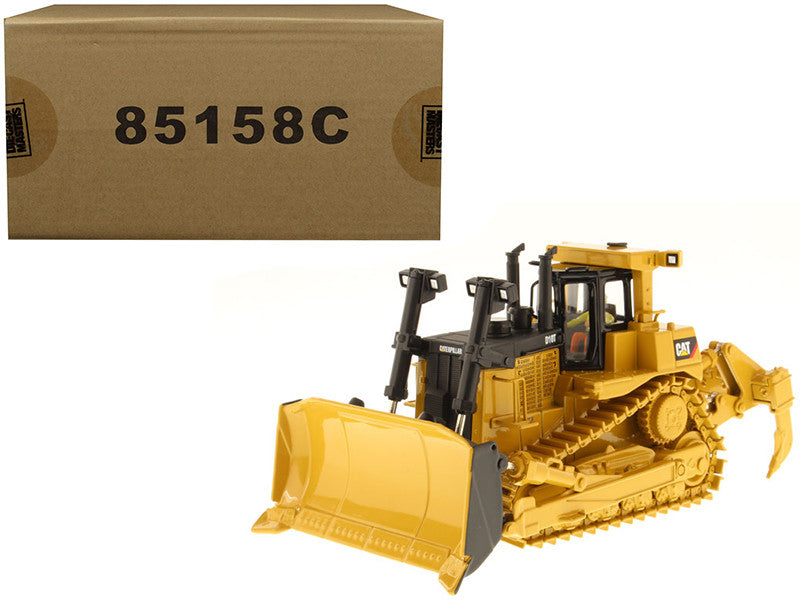 CAT Caterpillar D10T Track Type Tractor with Operator "Core Classics Series" 1/50 Diecast Model by Diecast Masters-0