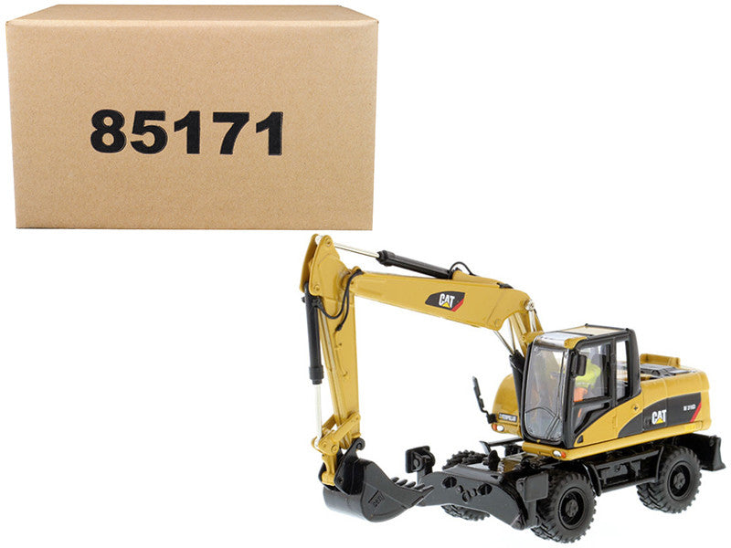 CAT Caterpillar M316D Wheel Excavator with Operator "Core Classics Series" 1/50 Diecast Model  by Diecast Masters-0