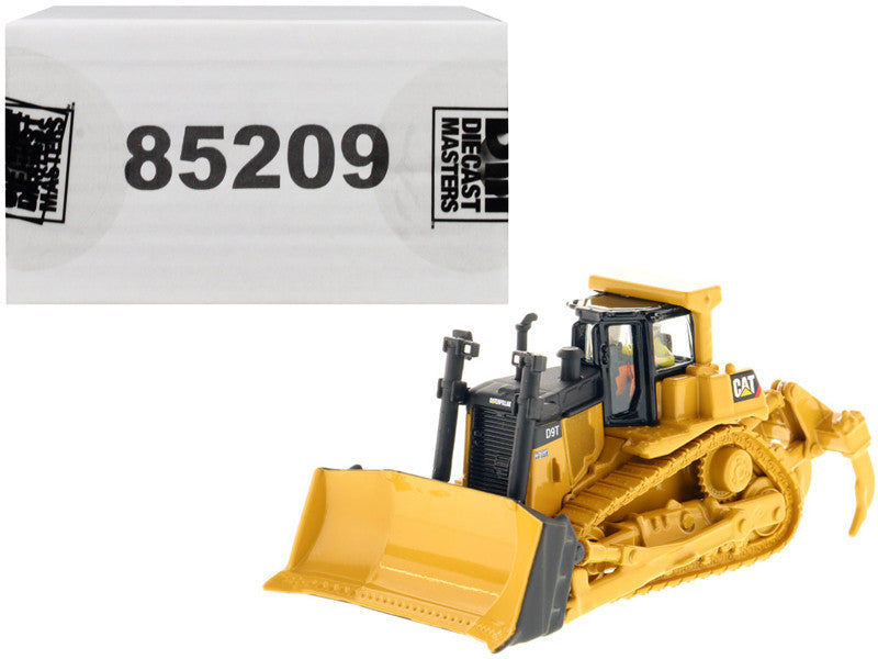 CAT Caterpillar D9T Track Type Tractor with Operator "High Line" Series 1/87 (HO) Scale Diecast Model by Diecast Masters-0