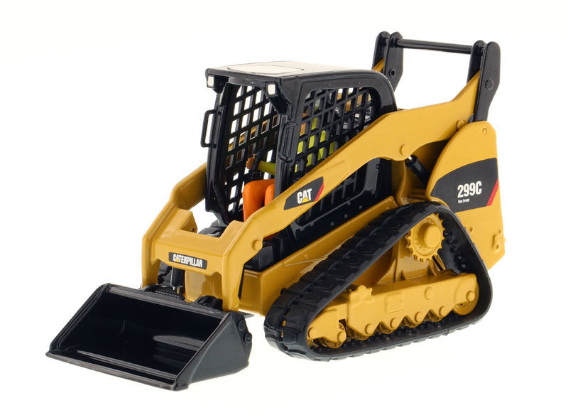 CAT Caterpillar 299C Compact Track Loader with Work Tools and Operator "Core Classics" Series 1/32 Diecast Model by Diecast Masters-1