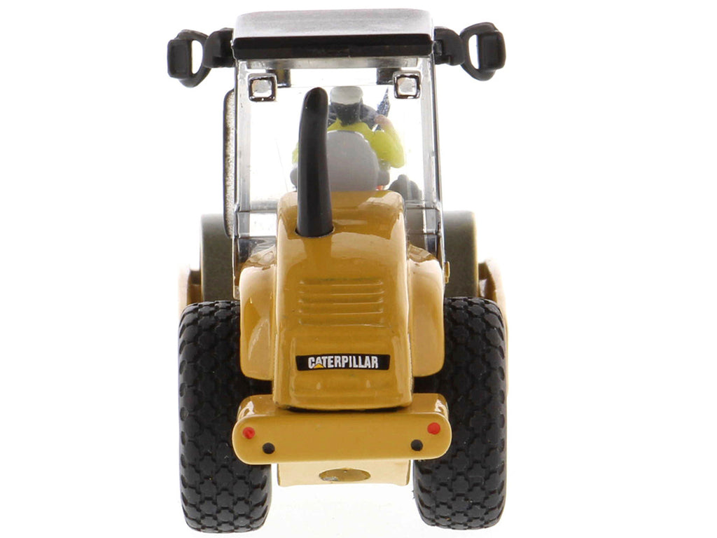 CAT Caterpillar CS56 Smooth Drum Vibratory Soil Compactor with Operator "High Line" Series 1/87 (HO) Scale Diecast Model by Diecast Masters-4