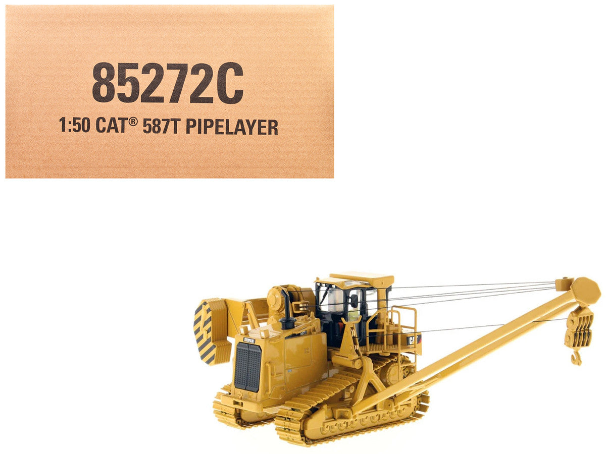 CAT Caterpillar 587T Pipelayer with Operator "Core Classics" Series 1/50 Diecast Model by Diecast Masters-0