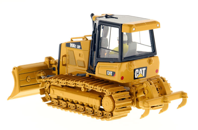 CAT Caterpillar D5K2 LGP Track Type Tractor Dozer with Ripper and Operator "High Line" Series 1/50 Diecast Model by Diecast Masters-2