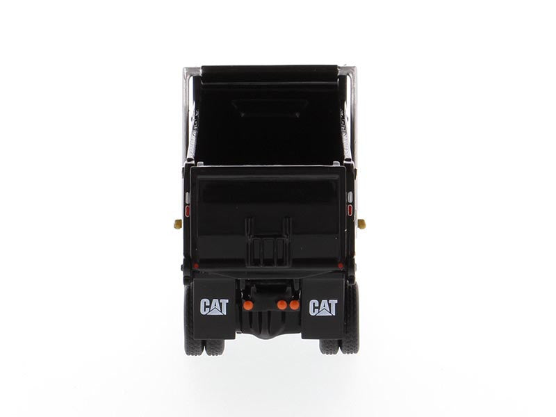 CAT Caterpillar CT681 Dump Truck Yellow and Black "High Line" Series 1/87 (HO) Scale Diecast Model by Diecast Masters-3