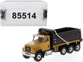 CAT Caterpillar CT681 Dump Truck Yellow and Black "High Line" Series 1/87 (HO) Scale Diecast Model by Diecast Masters-0