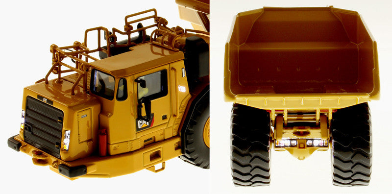 CAT Caterpillar AD60 Articulated Underground Truck with Operator "High Line Series" 1/50 Diecast Model by Diecast Masters-2
