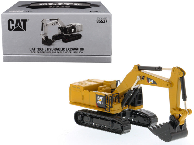 CAT Caterpillar 390F L Hydraulic Excavator "Elite Series" 1/125 Diecast Model by Diecast Masters-0