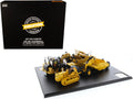 CAT Caterpillar 621K Tractor Scraper and CAT Caterpillar D7 Track-Type Tractor with No. 70 Scraper Set "Evolution Series" 1/50 Diecast Models by Diecast Masters-0
