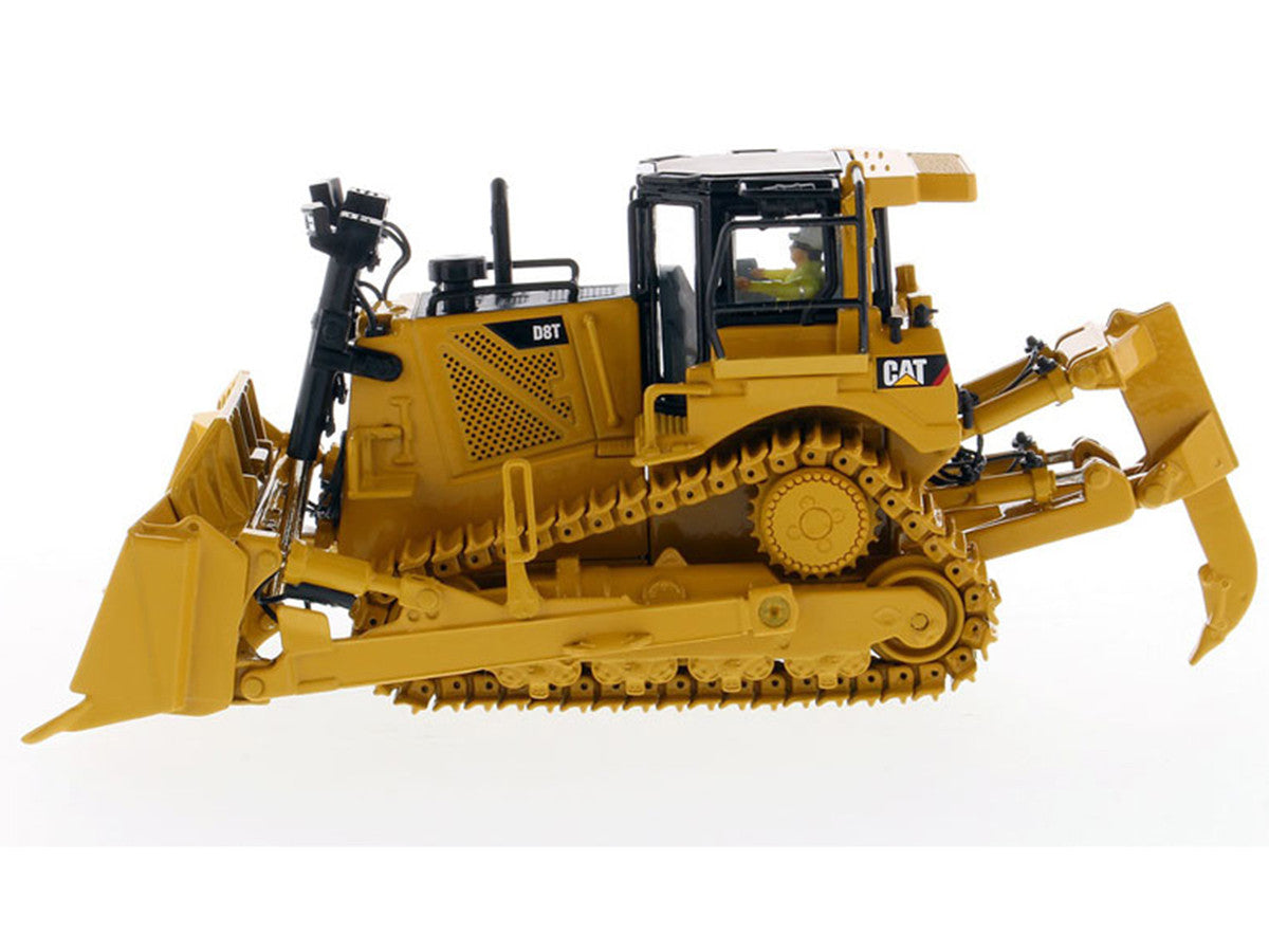 CAT Caterpillar D8T Track Type Tractor with 8U Blade and Operator "Core Classics" Series 1/50 by Diecast Masters-3
