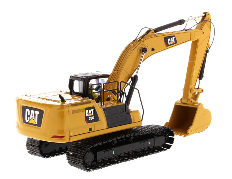 CAT Caterpillar 336 Next Generation Hydraulic Excavator and Operator "High Line" Series 1/50 Diecast Model by Diecast Masters-3