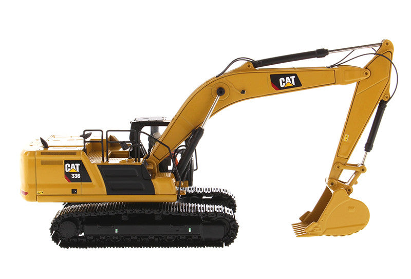 CAT Caterpillar 336 Next Generation Hydraulic Excavator and Operator "High Line" Series 1/50 Diecast Model by Diecast Masters-2