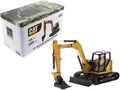 CAT Caterpillar 309 CR Next Generation Mini Hydraulic Excavator with Work Tools and Operator "High Line" Series 1/50 Diecast Model by Diecast Masters-0