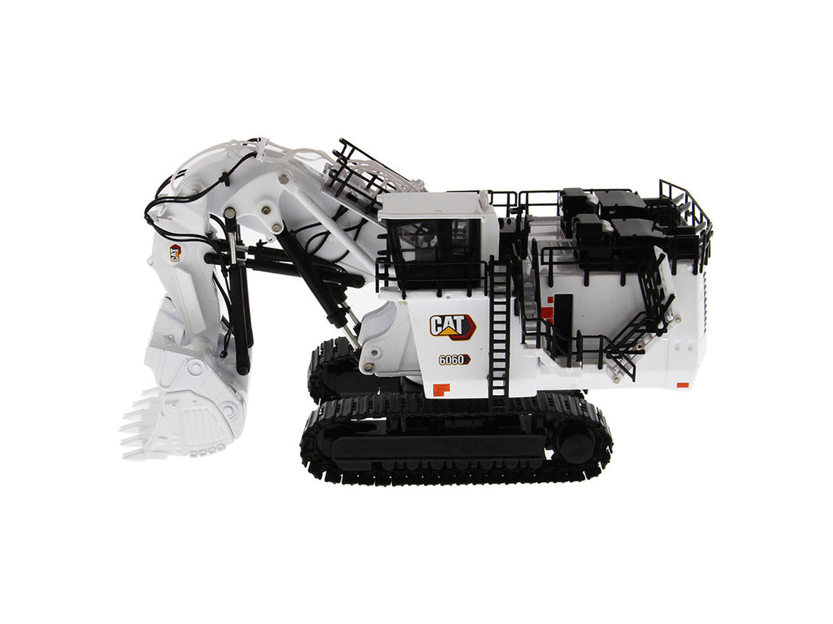 CAT Caterpillar 6060 Hydraulic Mining Front Shovel Coal Configuration White "High Line Series" 1/87 (HO) Scale Diecast Model by Diecast Masters-2