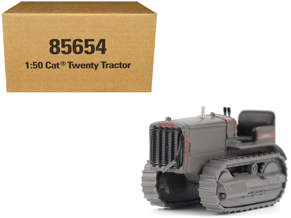 CAT Caterpillar Twenty Tractor Gray "Centennial Series" 1/50 Diecast Model by Diecast Masters-2