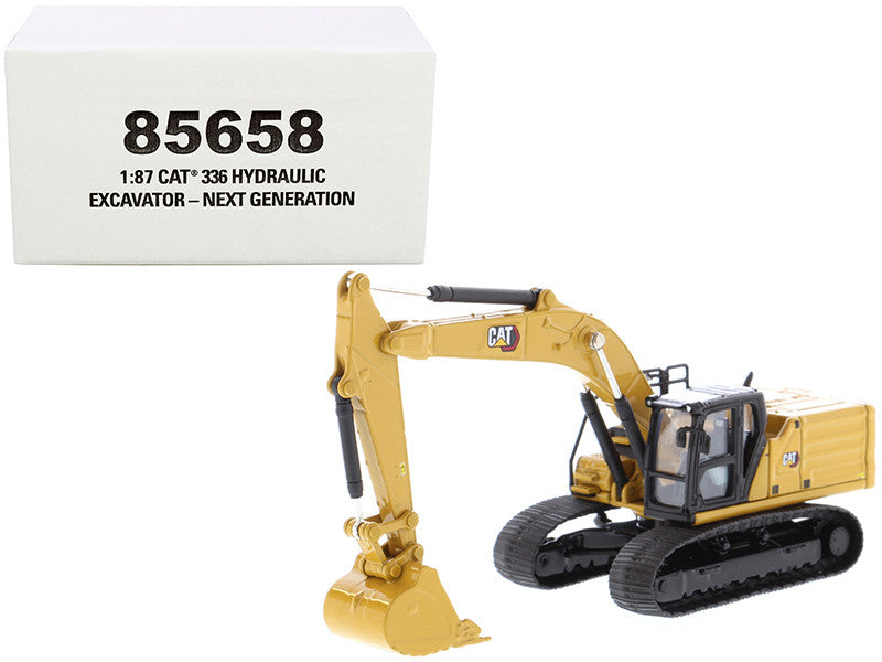 CAT Caterpillar 336 Next Generation Hydraulic Excavator "High Line" Series 1/87 (HO) Scale Diecast Model by Diecast Masters-0