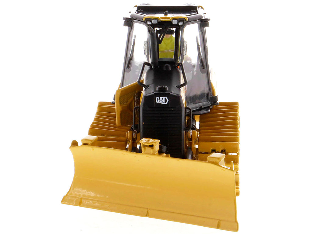 CAT Caterpillar D3 Track Type Dozer with Operator "High Line" Series 1/50 Diecast Model by Diecast Masters-3