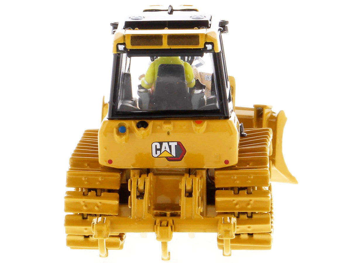 CAT Caterpillar D3 Track Type Dozer with Operator "High Line" Series 1/50 Diecast Model by Diecast Masters-4