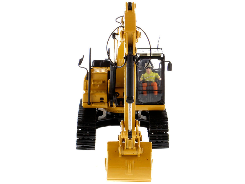 CAT Caterpillar 323 GX Hydraulic Excavator with Operator "High Line" Series 1/50 Diecast Model by Diecast Masters-3