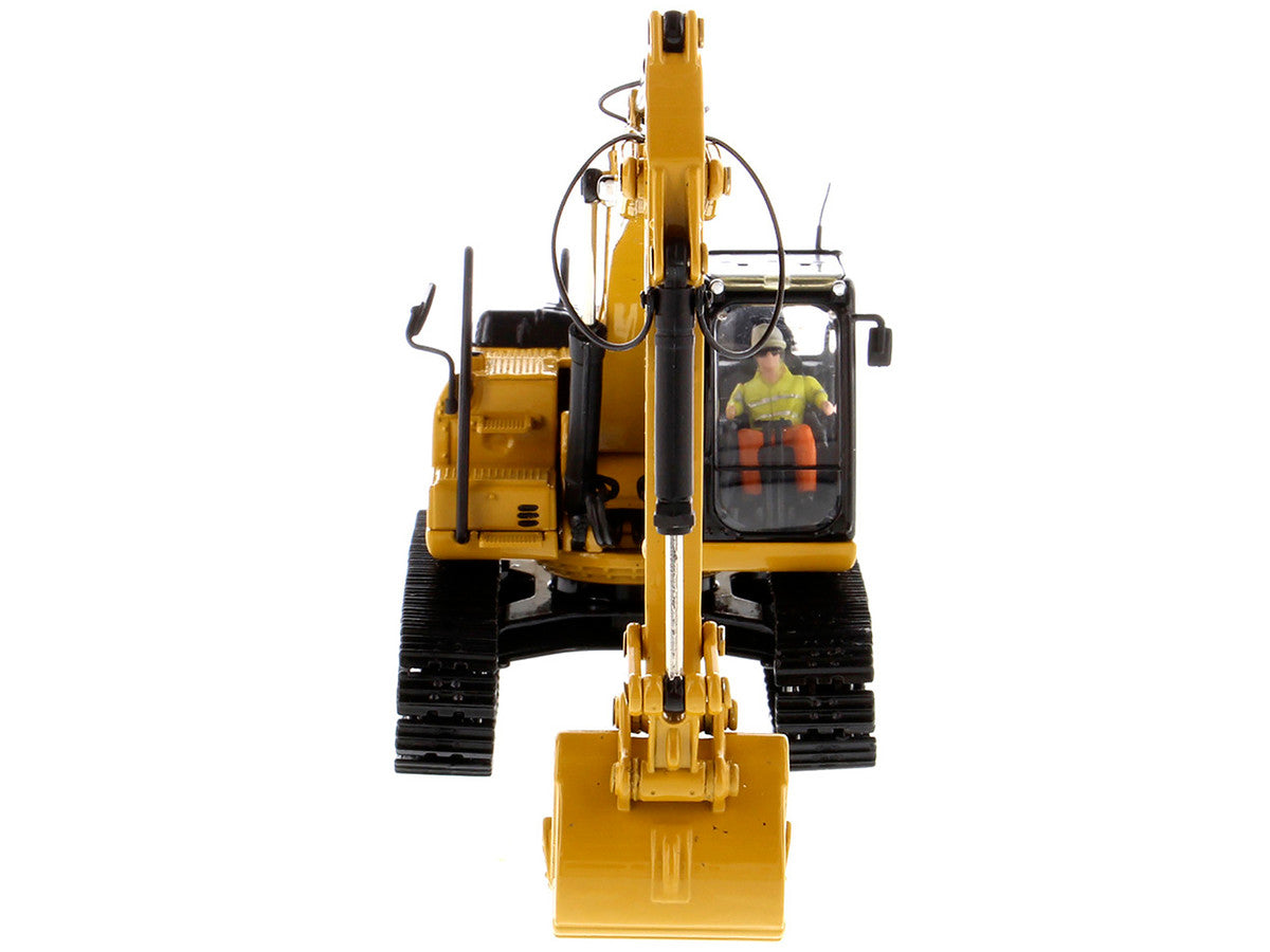 CAT Caterpillar 323 GX Hydraulic Excavator with Operator "High Line" Series 1/50 Diecast Model by Diecast Masters-3