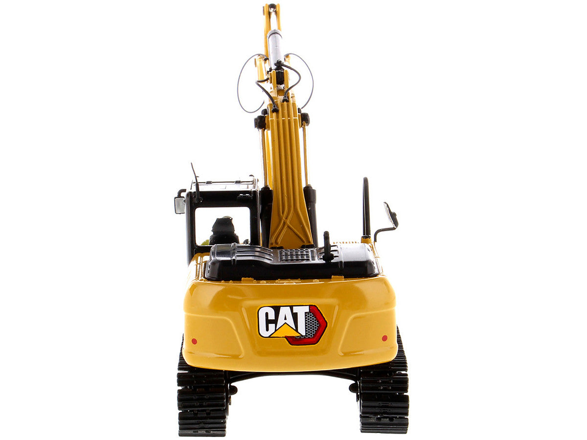 CAT Caterpillar 323 GX Hydraulic Excavator with Operator "High Line" Series 1/50 Diecast Model by Diecast Masters-4