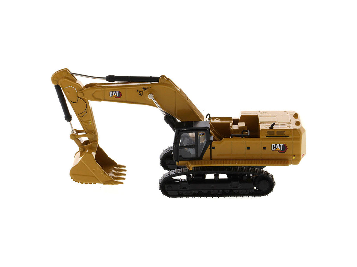 CAT Caterpillar 395 Next-Generation Hydraulic Excavator (Mass Excavation Version) Yellow "High Line Series" 1/87 (HO) Scale Diecast Model by Diecast Masters-1
