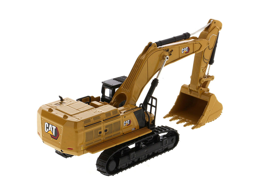 CAT Caterpillar 395 Next-Generation Hydraulic Excavator (Mass Excavation Version) Yellow "High Line Series" 1/87 (HO) Scale Diecast Model by Diecast Masters-4
