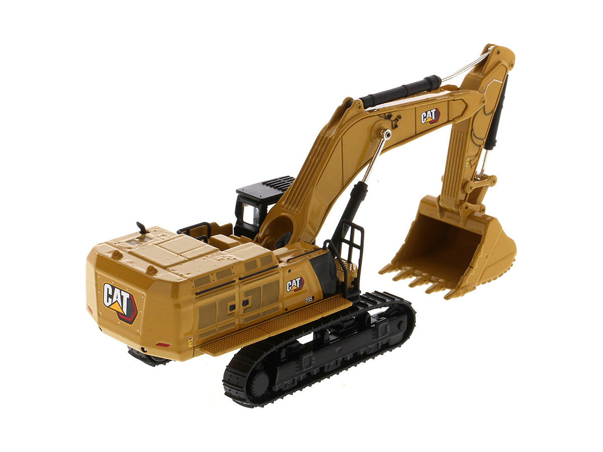 CAT Caterpillar 395 Next-Generation Hydraulic Excavator (Mass Excavation Version) Yellow "High Line Series" 1/87 (HO) Scale Diecast Model by Diecast Masters-4