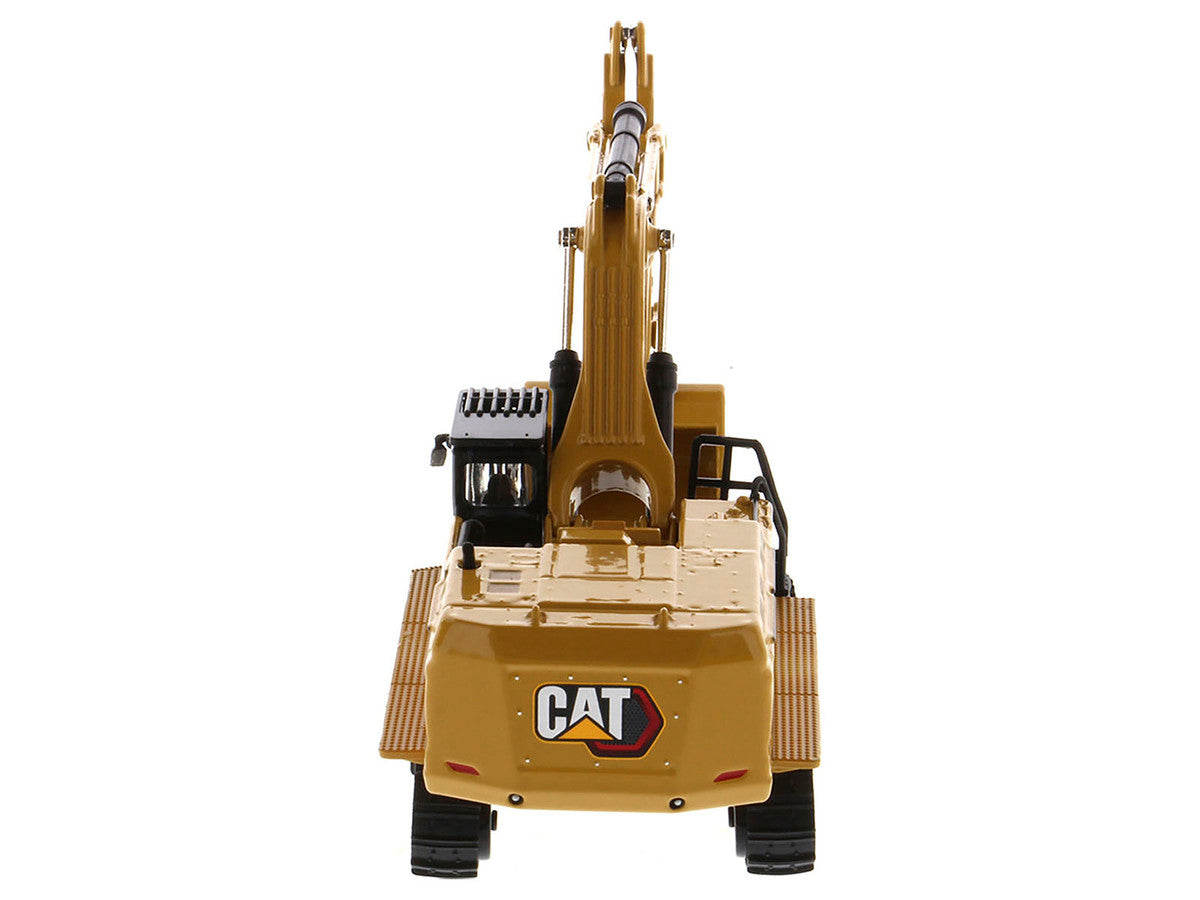 CAT Caterpillar 395 Next-Generation Hydraulic Excavator (Mass Excavation Version) Yellow "High Line Series" 1/87 (HO) Scale Diecast Model by Diecast Masters-3