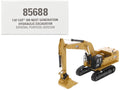 CAT Caterpillar 395 Next-Generation Hydraulic Excavator (General Purpose Version) Yellow with Additional Tools "High Line Series" 1/87 (HO) Diecast Model by Diecast Masters-0