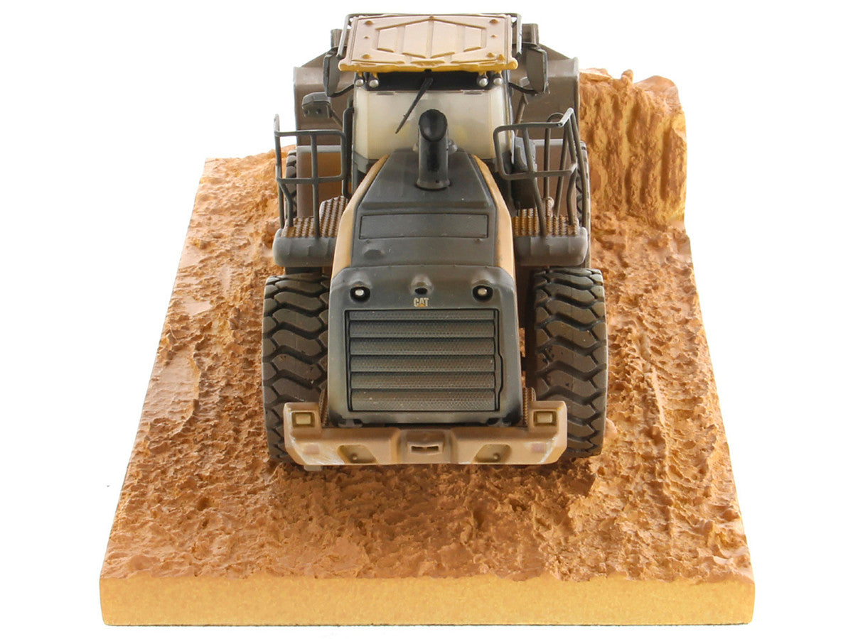 CAT Caterpillar 966M Wheel Loader with Operator (Dirty Version) "Weathered" Series 1/50 Diecast Model by Diecast Masters-4