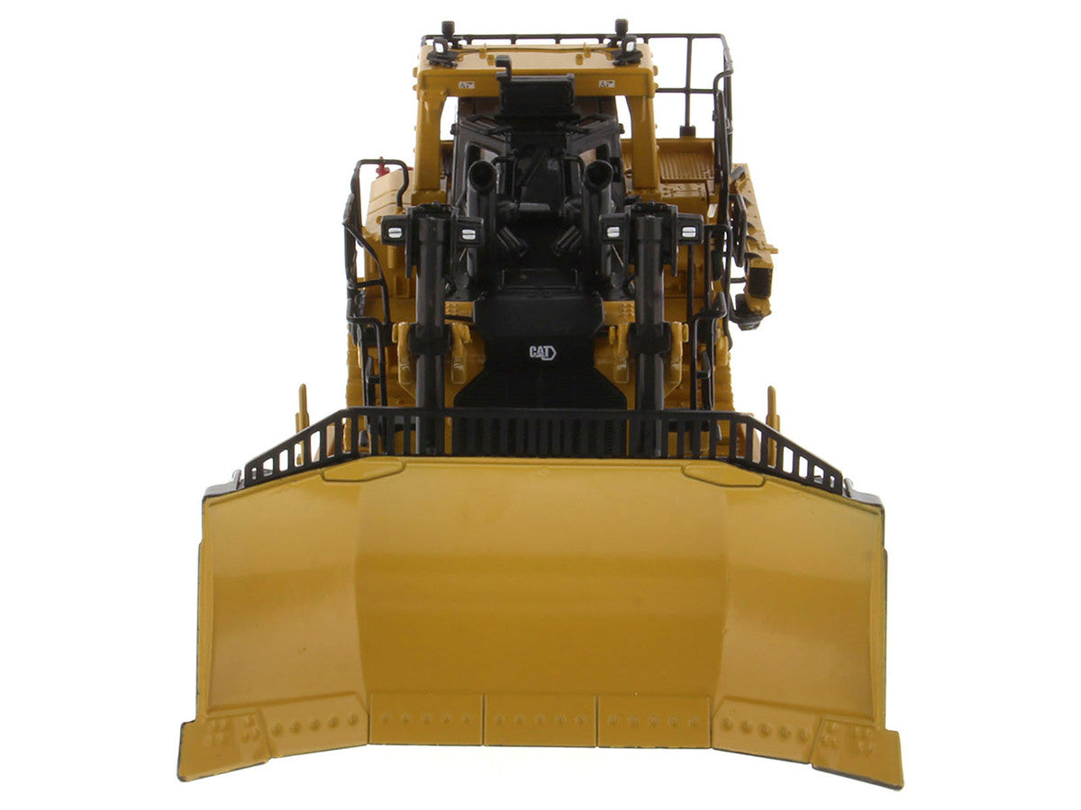 CAT Caterpillar D10 Track Type Dozer Yellow "High Line Series" 1/50 Diecast Model by Diecast Masters-1