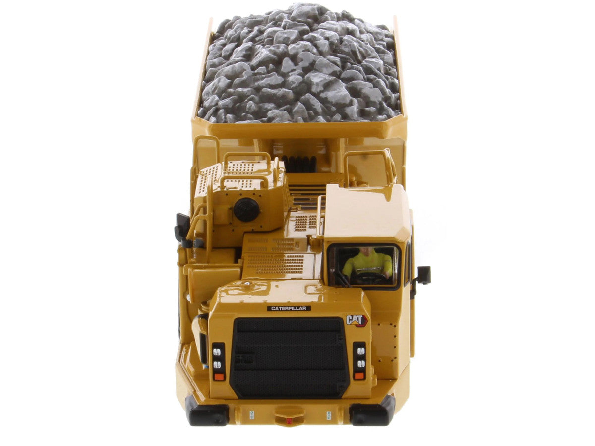 CAT Caterpillar AD45 Underground Articulated Truck Yellow "High Line" Series 1/50 Diecast Model by Diecast Masters-3