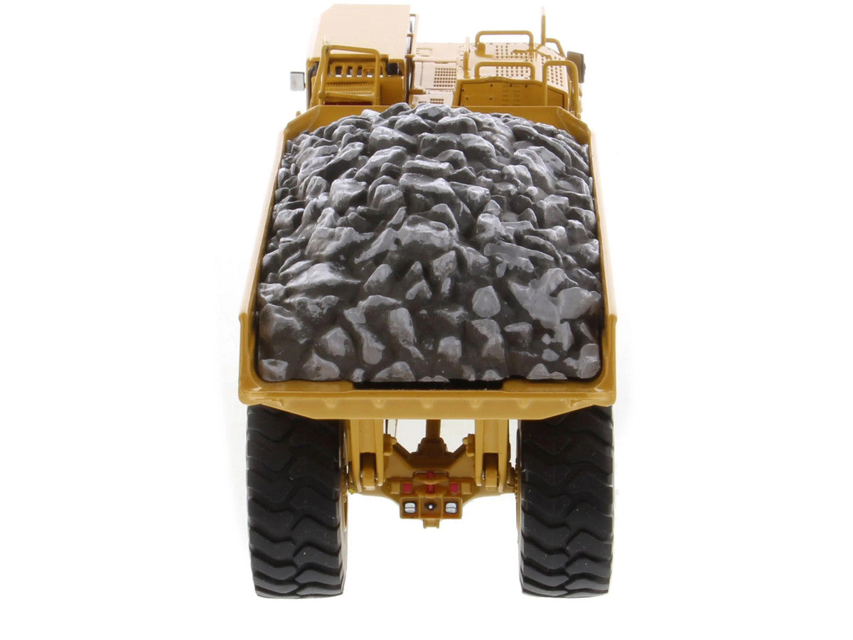 CAT Caterpillar AD45 Underground Articulated Truck Yellow "High Line" Series 1/50 Diecast Model by Diecast Masters-2